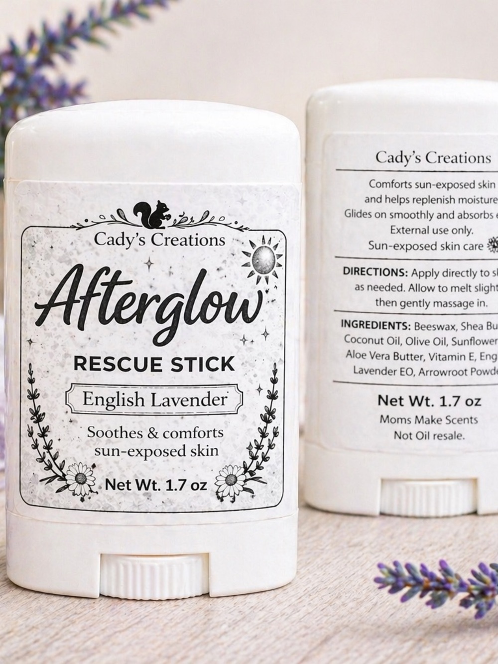 Small Afterglow Rescue Stick - English Lavender